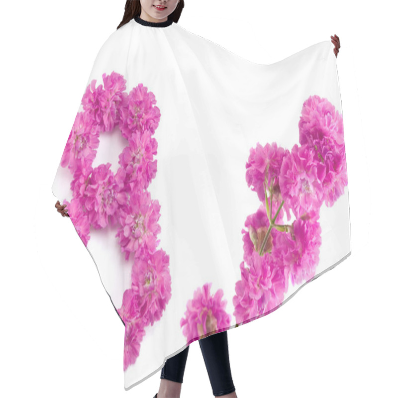 Personality  The Number Eight From Flowers Hair Cutting Cape