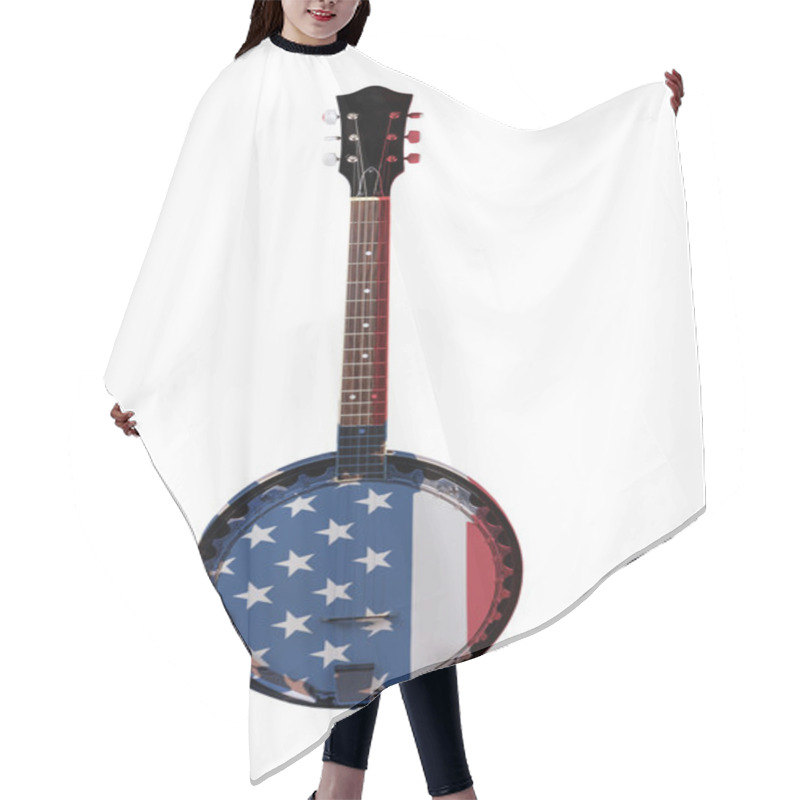 Personality  American Banjo Hair Cutting Cape