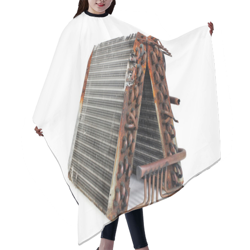 Personality  Old Evaporator Coil (4) Hair Cutting Cape