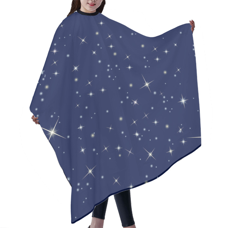 Personality  Night Sky And Stars Hair Cutting Cape