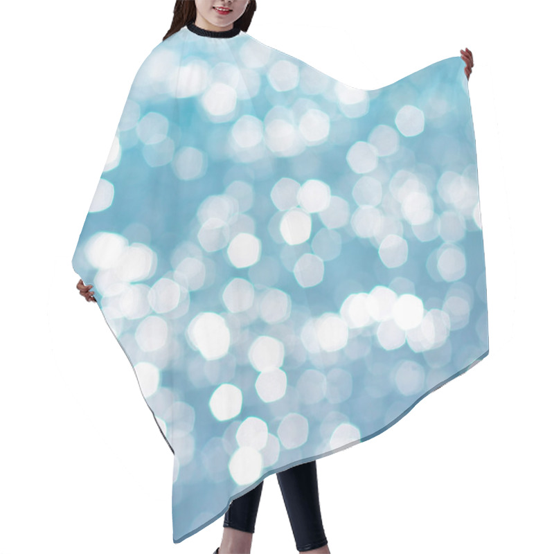 Personality  Blue Hair Cutting Cape