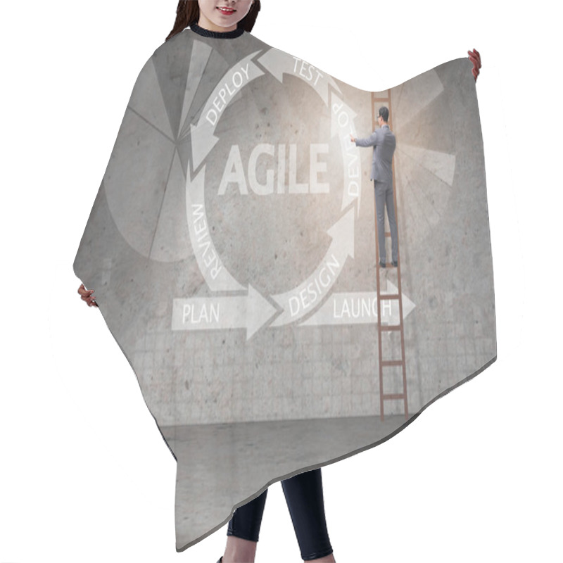 Personality  Concept Of Agile Software Development Hair Cutting Cape