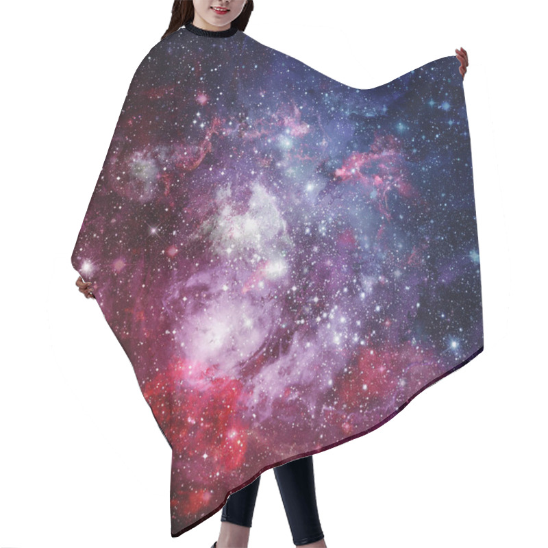 Personality  Beautiful Nebula, Stars And Galaxies. Hair Cutting Cape