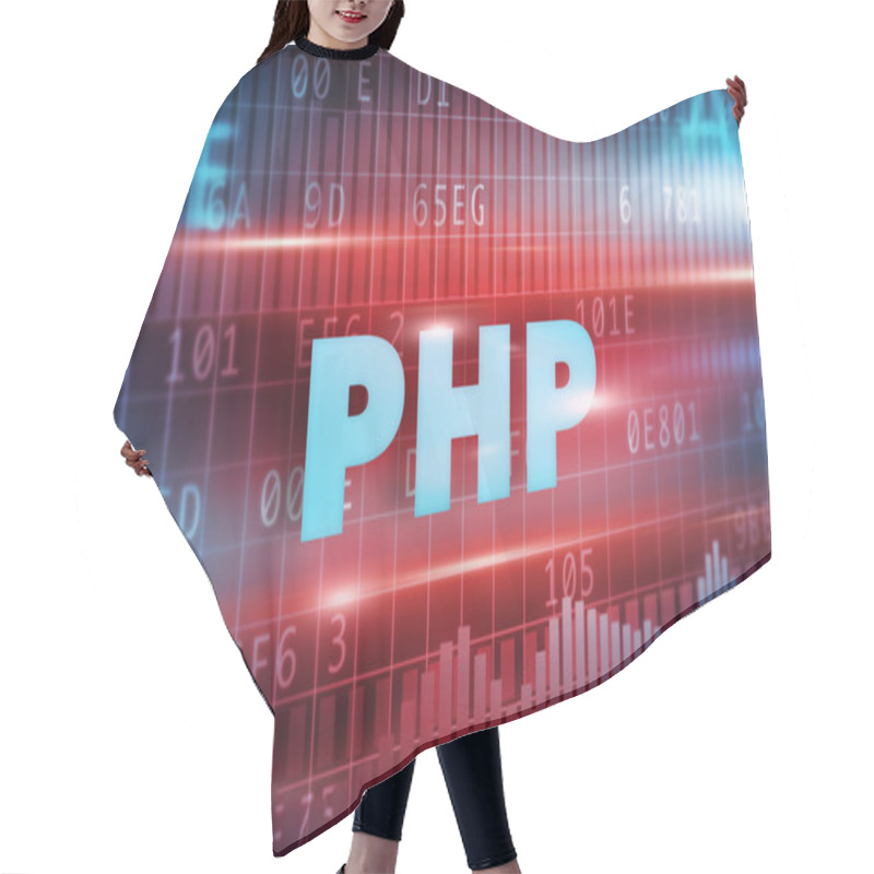 Personality  PHP Concept Hair Cutting Cape