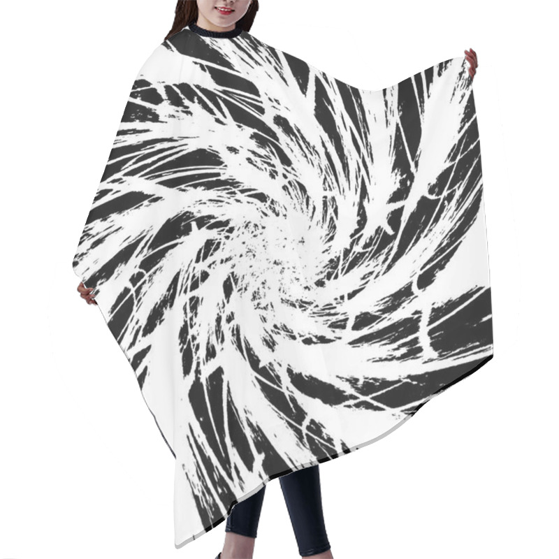 Personality  Background Whirpool Hair Cutting Cape