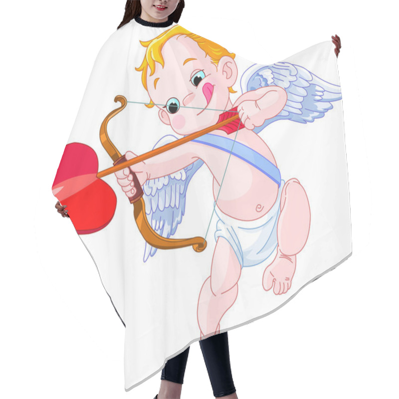 Personality  Valentines Day Cupid Hair Cutting Cape