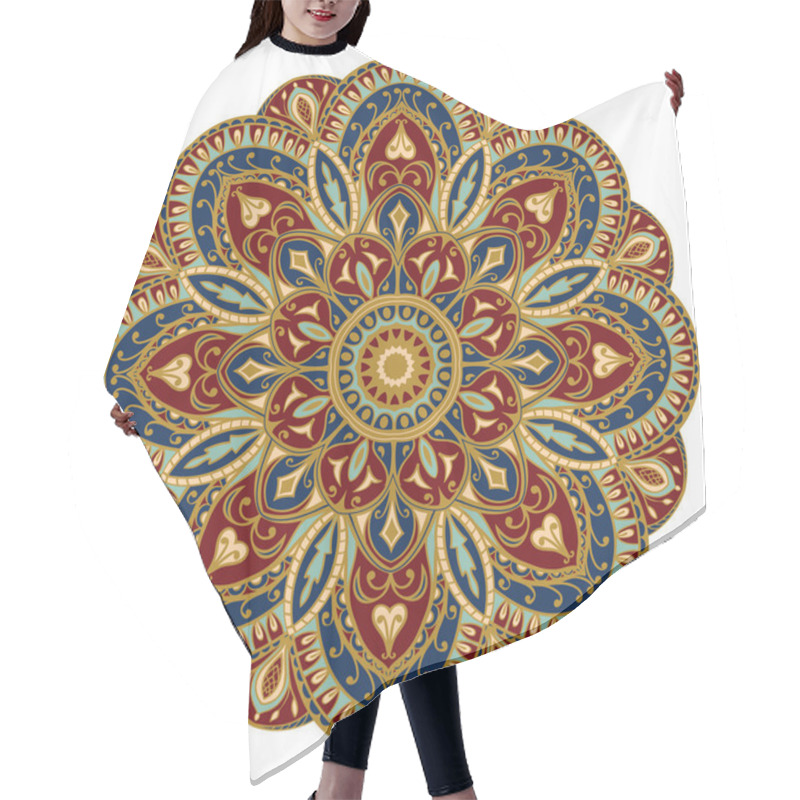 Personality  Ornate, Eastern Mandala. Hair Cutting Cape