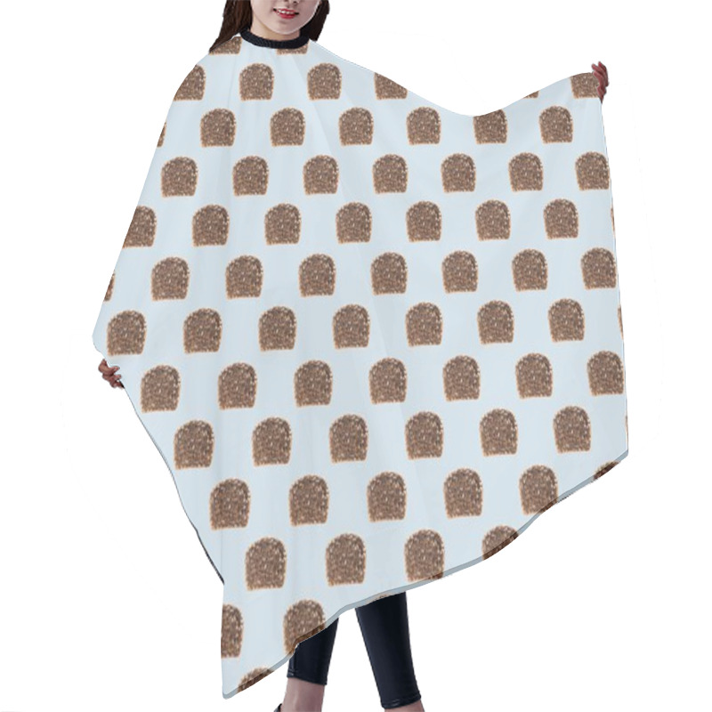 Personality  Sliced Bread Pattern Hair Cutting Cape