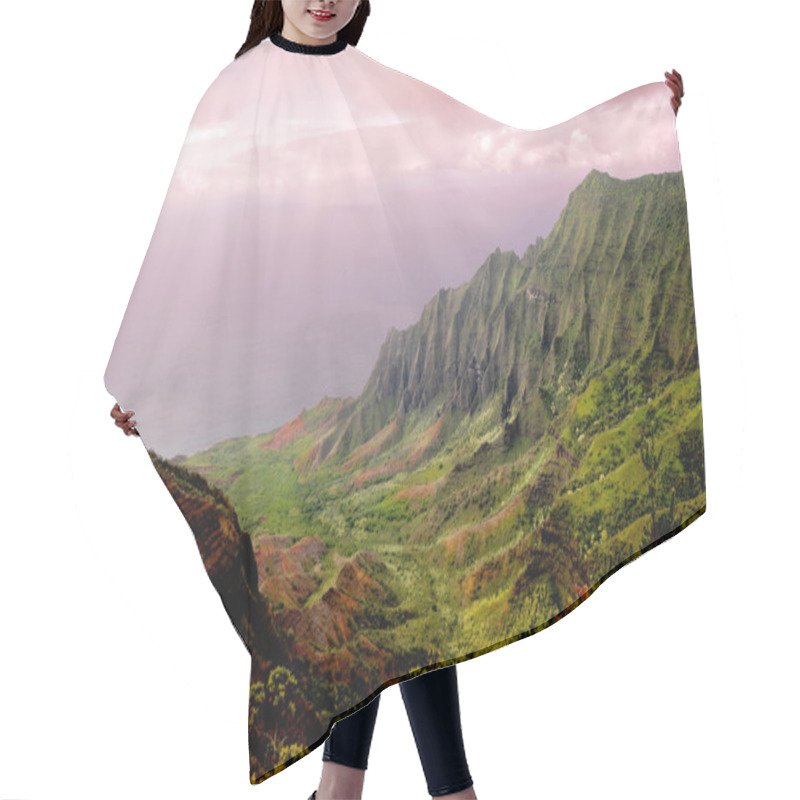 Personality  Napali Coast Hair Cutting Cape