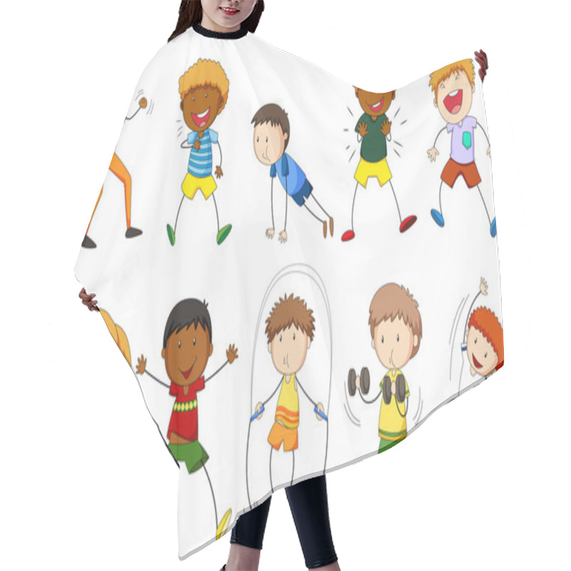 Personality  People Hair Cutting Cape