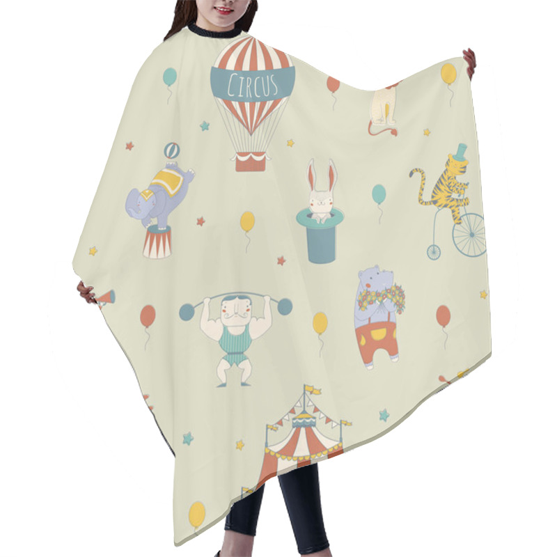 Personality  Circus  Design Collection Hair Cutting Cape