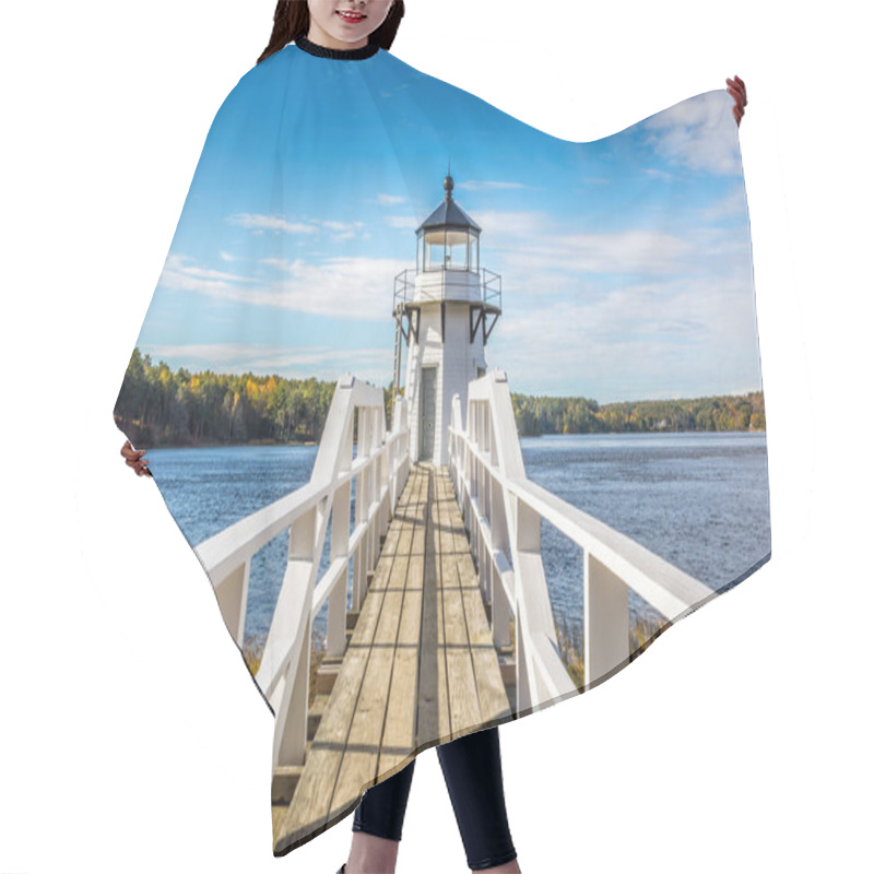 Personality  The Doubling Point Lighhouse, Kennebec River, Arrowsic, Maine Hair Cutting Cape