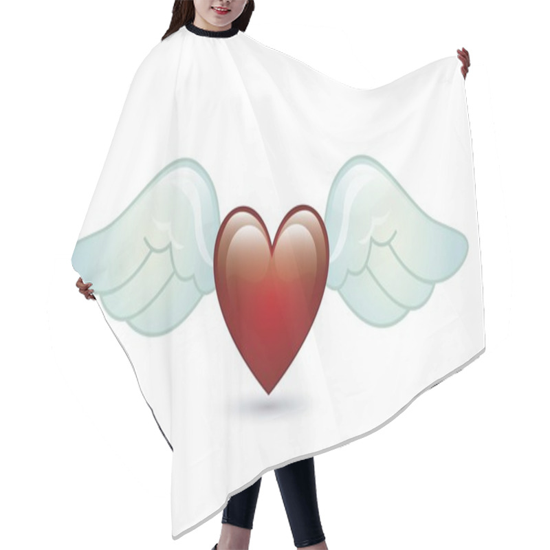 Personality  Angel Wings Hair Cutting Cape