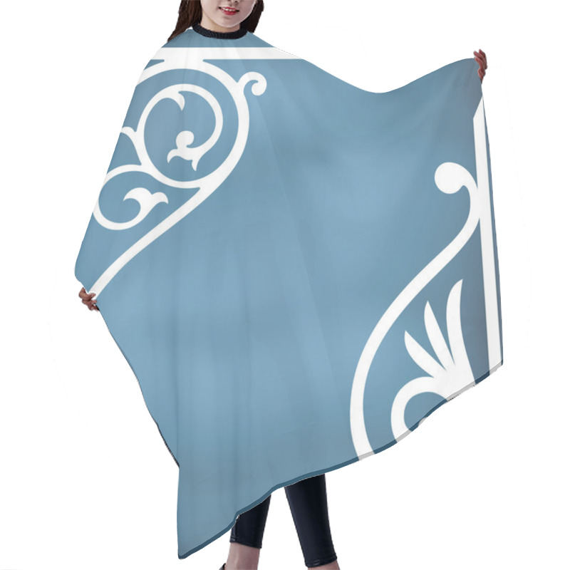 Personality  Vector Corner Hair Cutting Cape