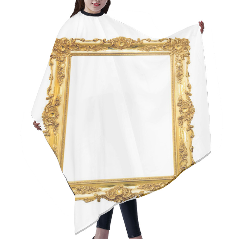 Personality  Ornate Picture Frame Hair Cutting Cape