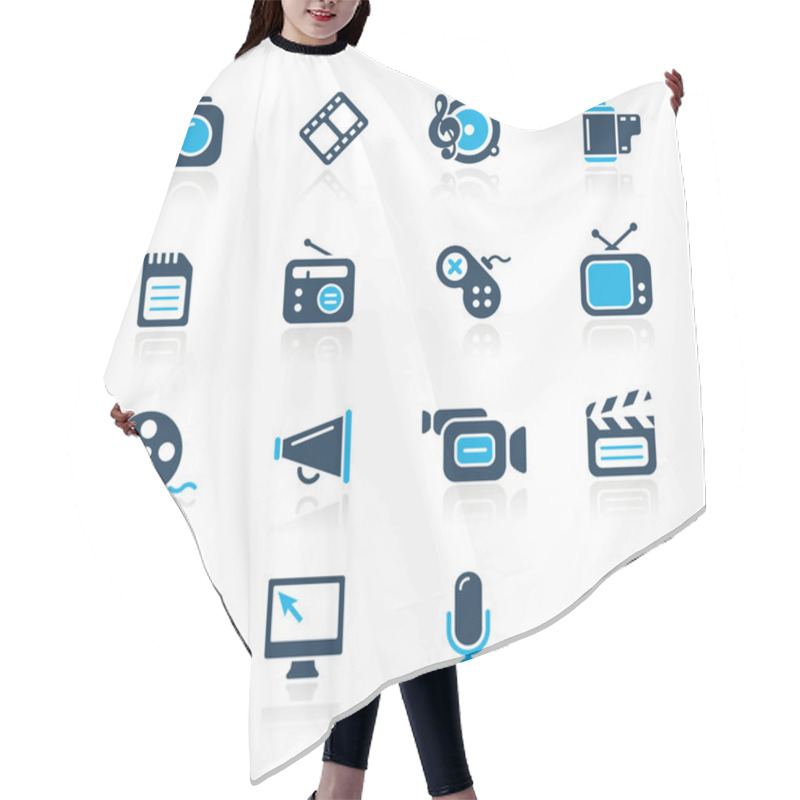 Personality  Multimedia // Azure Series Hair Cutting Cape