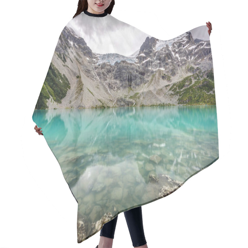 Personality  Super Natural British Columbia. Stunning Landscape And Natural Beauty Of Upper Joffre Lake In The Wilderness Of British Columbia, Canada Hair Cutting Cape