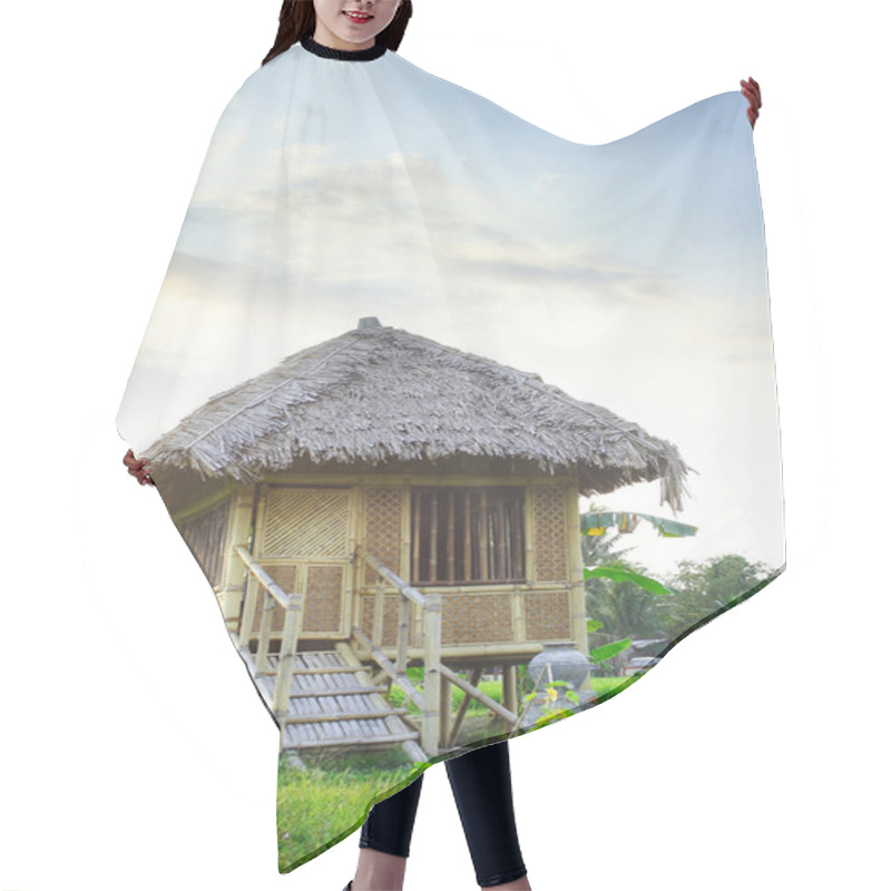 Personality  Beautiful Landscape Hair Cutting Cape