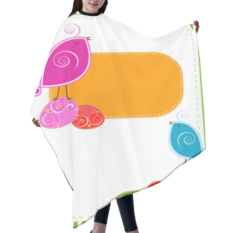 Personality  Easter Card Hair Cutting Cape