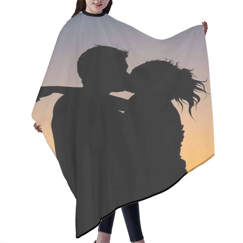 Personality  Good Night Kiss Hair Cutting Cape