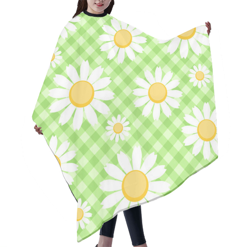 Personality  Chamomile Background Hair Cutting Cape