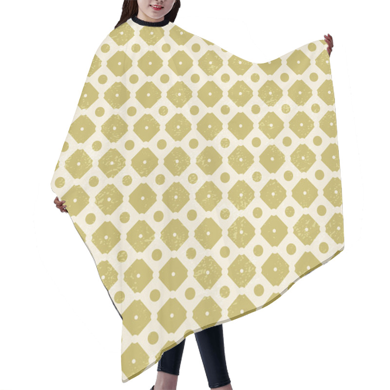 Personality  Seamless Geometric Pattern Hair Cutting Cape