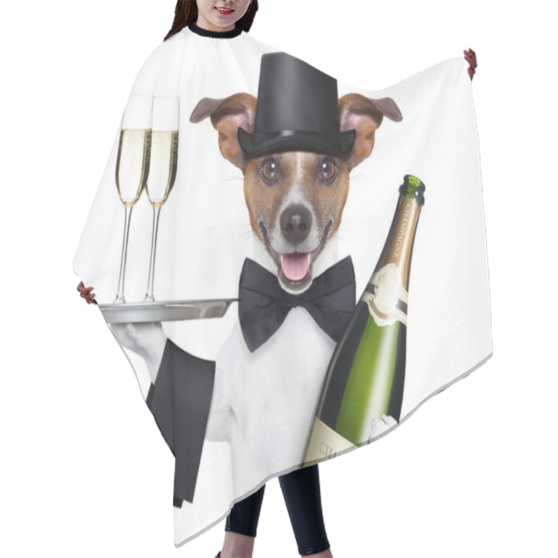 Personality  Dog Toasting Hair Cutting Cape