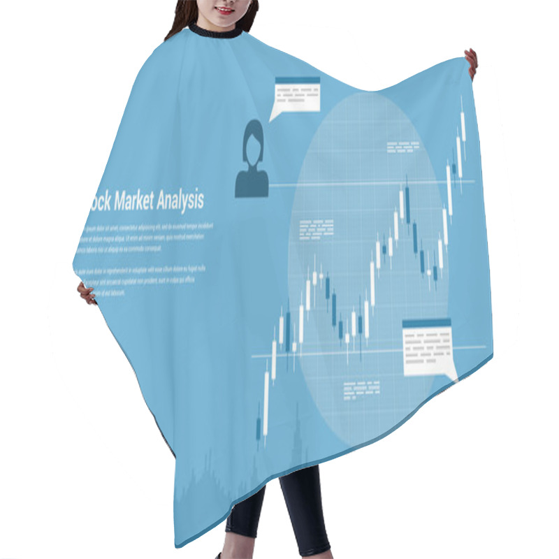 Personality  Stock Market Analysis Hair Cutting Cape