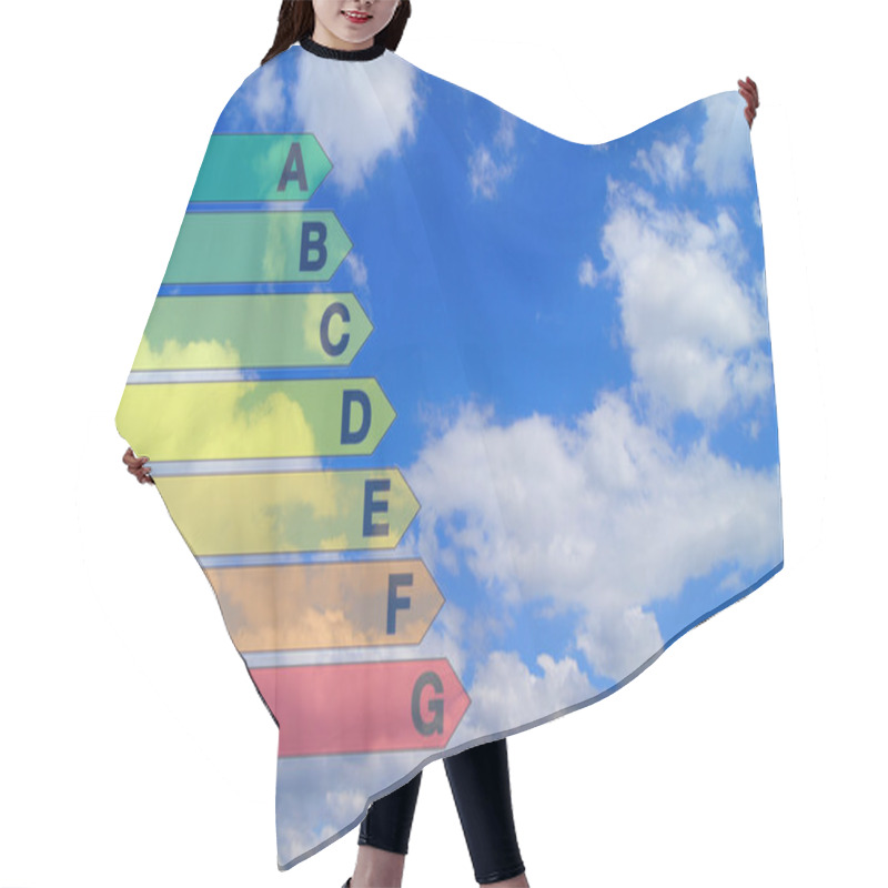 Personality  Energy Scale Hair Cutting Cape