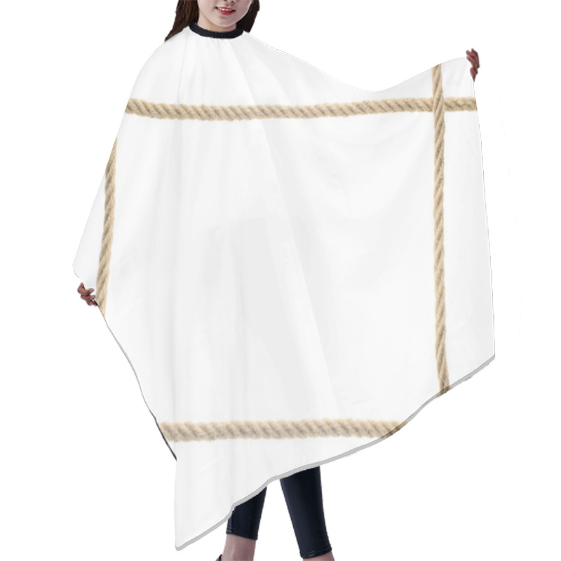 Personality  Rope Frame Hair Cutting Cape