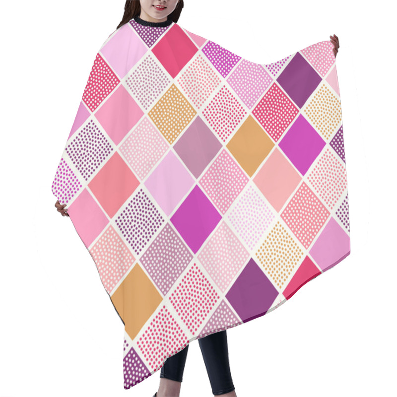 Personality  Seamless Abstract Pattern Hair Cutting Cape