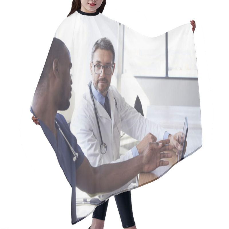 Personality  Hospital Staff Meeting  Hair Cutting Cape