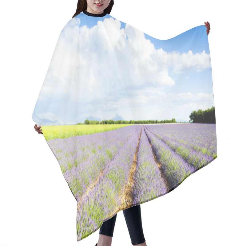 Personality  Lavender Field Hair Cutting Cape