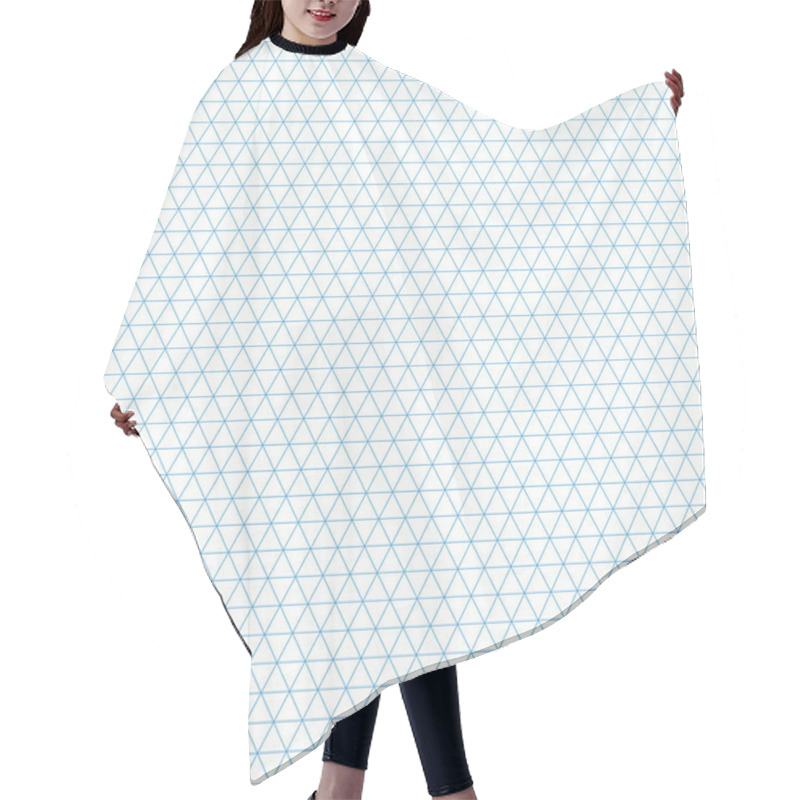 Personality  Ppattern With Rhombuses Hair Cutting Cape