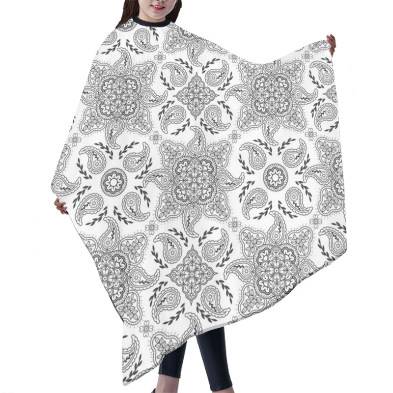 Personality  Paisley Pattern Hair Cutting Cape