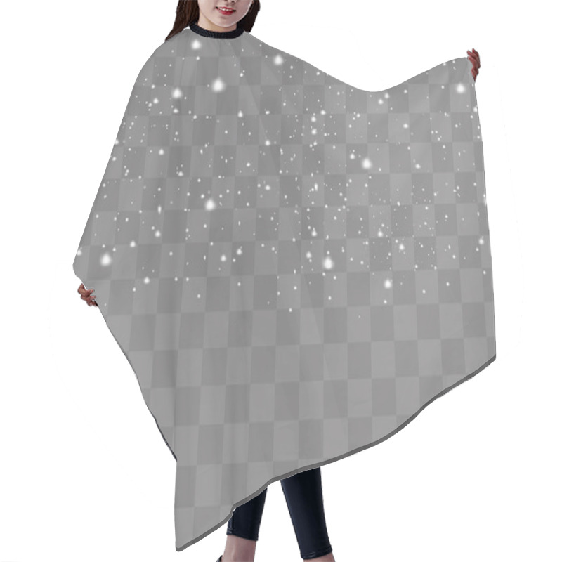 Personality  Snow Wind Background Hair Cutting Cape