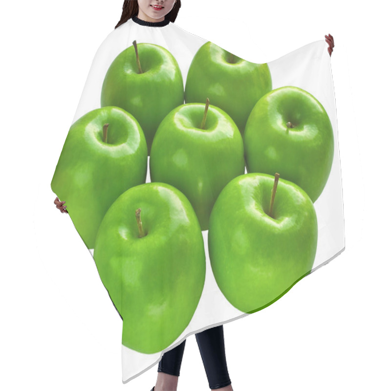 Personality  Fresh Granny Smith Apples Hair Cutting Cape