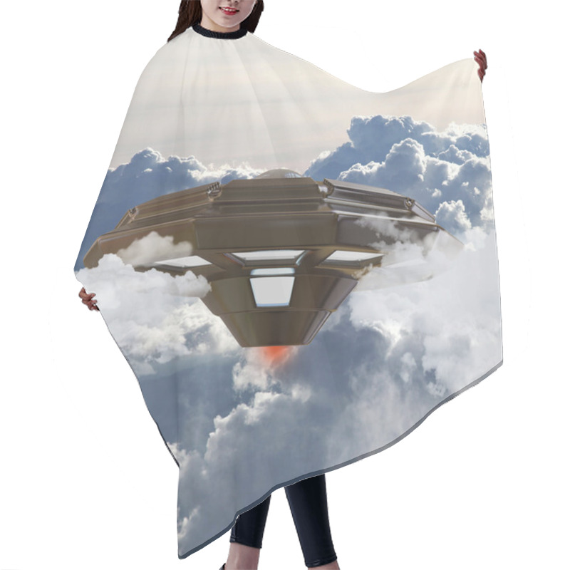 Personality  Unidentified Flying Object Hair Cutting Cape