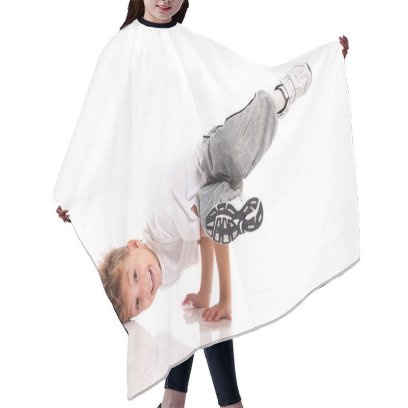 Personality  Boy Dancing Hair Cutting Cape