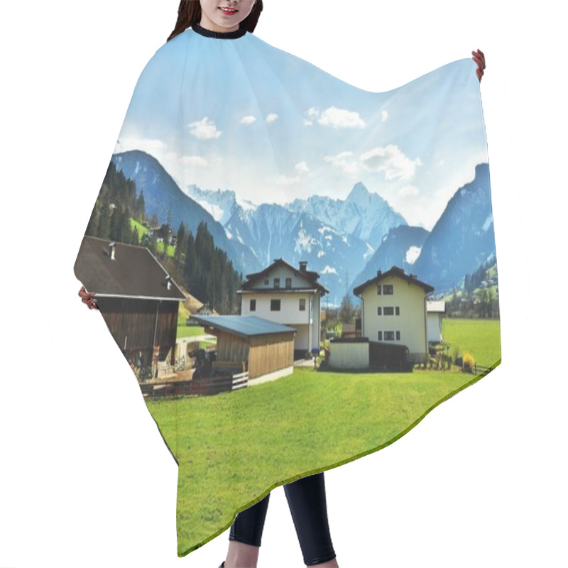 Personality  Alps Panorama Hair Cutting Cape