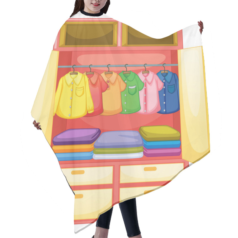 Personality  Empty Wardrobe Hair Cutting Cape