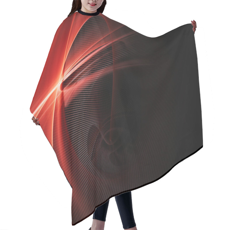 Personality  Abstract Background Element Hair Cutting Cape