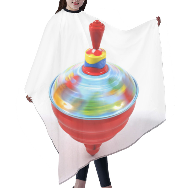 Personality  Spinning Top Toy Hair Cutting Cape