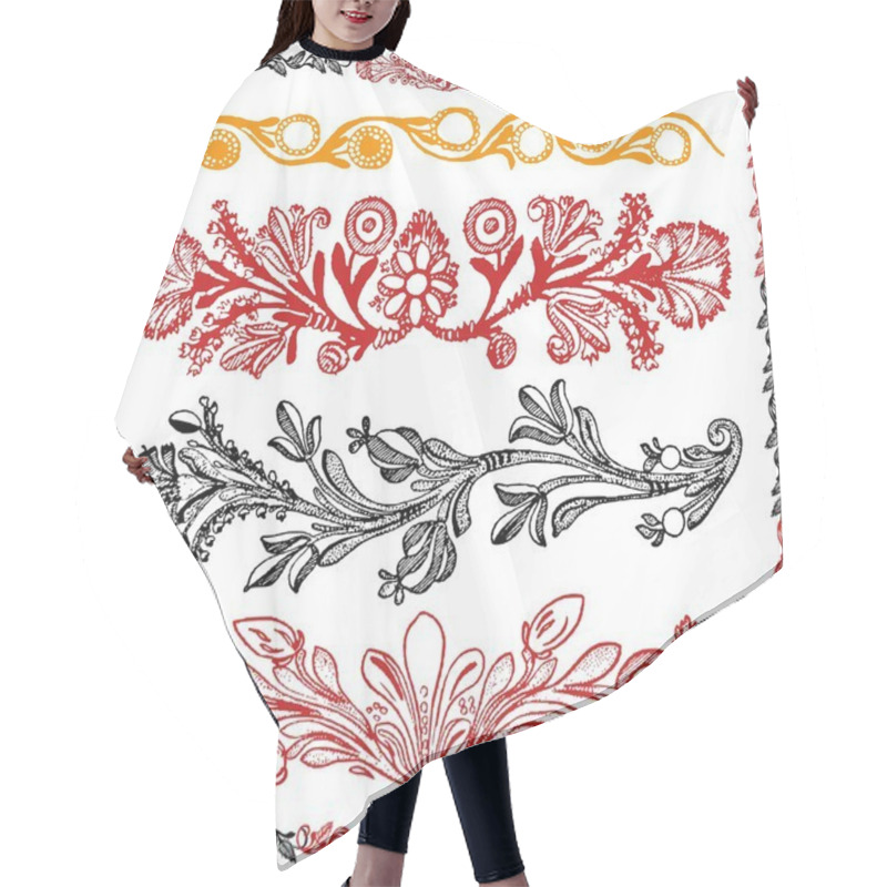 Personality  Traditional Motif Collection Hair Cutting Cape