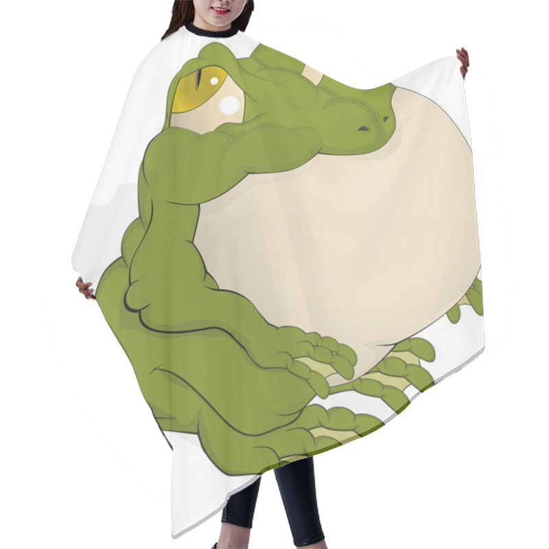 Personality  The Big Green Toad Hair Cutting Cape