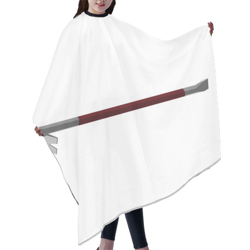 Personality  Crowbar Vector Hair Cutting Cape