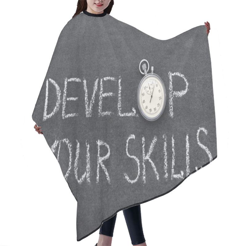 Personality  Develop Skills Hair Cutting Cape