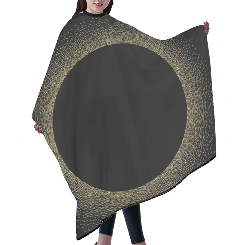 Personality  Abstract Mosaic, Vector Hair Cutting Cape