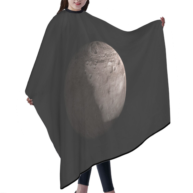 Personality  Pallas Asteroid. 3d Render Hair Cutting Cape