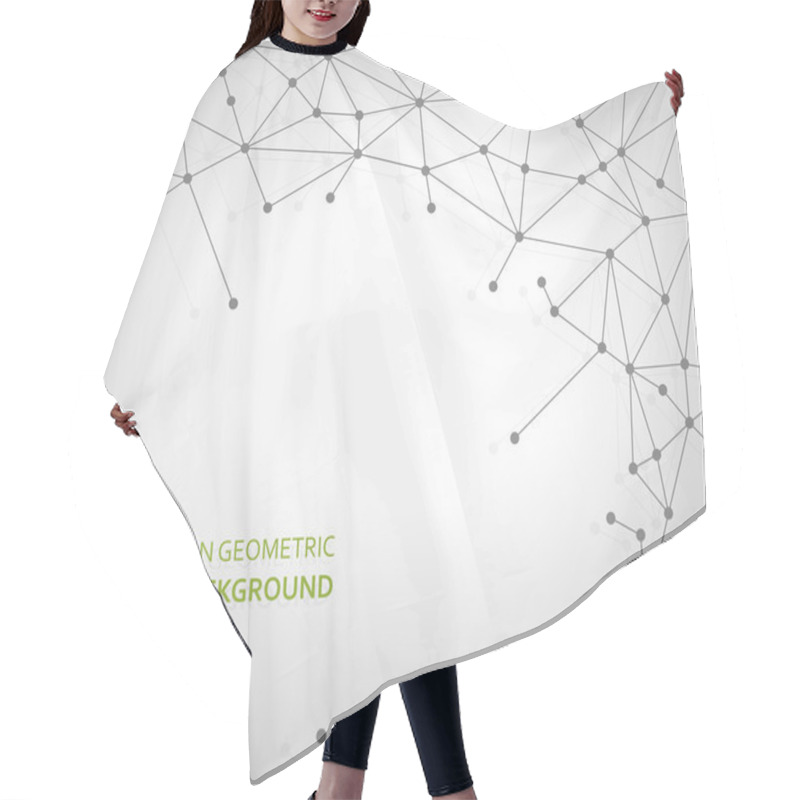 Personality  Modern Geometric Background Hair Cutting Cape